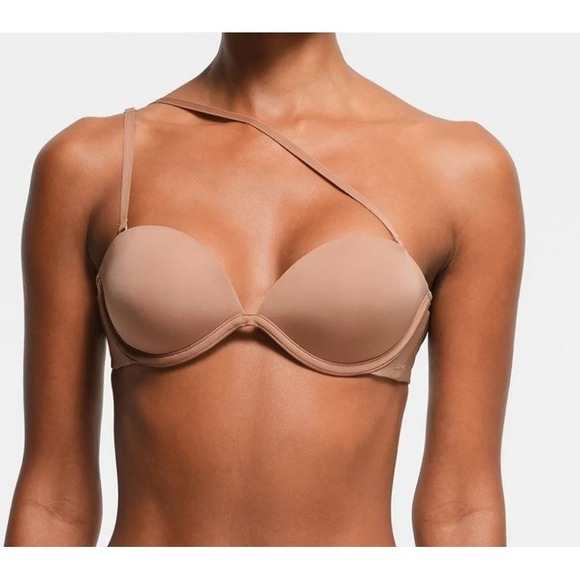 Skims Multi Way Bra Women 36DD Beige Underwire Convertible Padded Lined - Picture 6 of 15